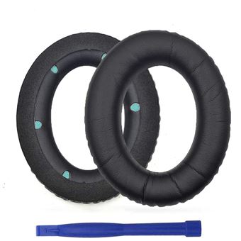 Almofadas de Substituição HSMY para Auscultadores HyperX Cloud Revolver S  - Preto - 1