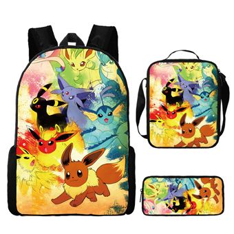 Mochila infantil Royal Bailey 38 | com bolsa de ombro infantil e capa protetora com fecho | Pokémon - 1