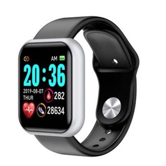 Smartwatch Klack LKLACK8 - Prata e Preto - 1