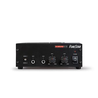 Amplificador PA Fonestar de 60W 12V DC FS-7
