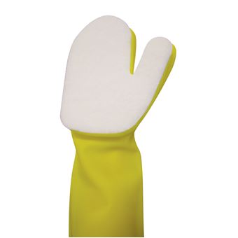 Luva de Limpeza Kokido SCRUB-O | Amarelo - 1