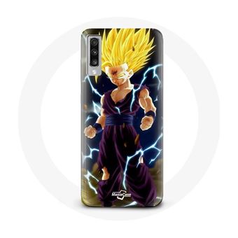 Capa Maniacase para Samsung Galaxy A70 Dragon Ball Z Super Ssj2 Gohan - 1