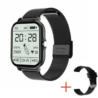Smartwatch Y13, 1.69'' TFT HD | Bluetooth 5.0 | Notificações| Modo Multidesportivo | Monitor de Sono - Preto - 1