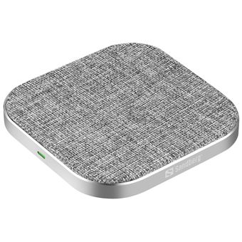 Carregador de Dispositivos Móveis Sandberg Wireless Charger Pad 15W | Cinzento - 1
