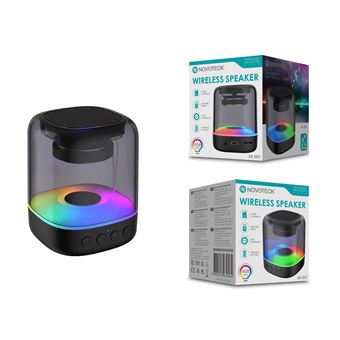 Coluna Bluetooth Novoteck XB-007 | Rgb - 1
