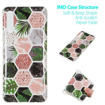 Capa Magunivers para Samsung Galaxy A50 e TPU Imd Padrão de Mármore Estilo A