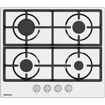 Placa a Gás Hisense GM643XHFCI | 60 cm | 4 Zonas | Aço inoxidável - 1