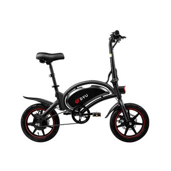 Bicicleta Elétrica DYU D3F | Potência 250W | Bateria 36V | 10Ah | Autonomia 40Km | Freio a Disco | - Preto - 1