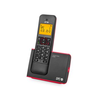 Telefone SPC 7290R Blade Preto/Vermelho - 1