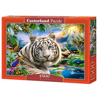 Puzzle Castorland Tiger, Animal Twilight 1500 Peças - 1