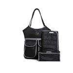 Porta Fraldas 7 A.M. ENFANT Barcelona Bolsa tiracolo para fraldas Preto