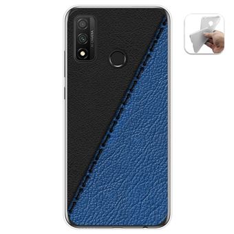 Capa Tumundosmartphone de Gel TPU para Huawei P Smart 2020 design couro 02 desenhos - 1