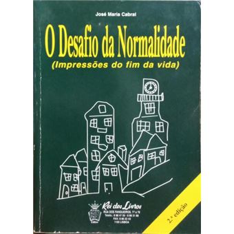O desafio da normalidade. [2.ª edição] - 1
