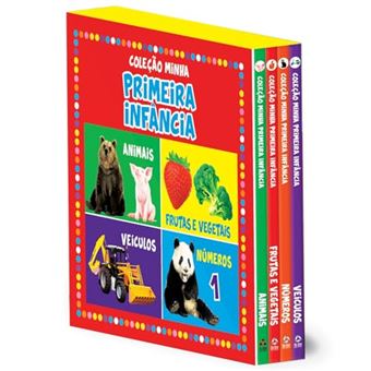 Coleção Minha Primeira Infância - Box Com 4 Livrinhos - 1