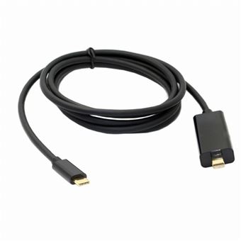 Cabo Multi4you Mini DisplayPort Macho para USB-C Macho (1,8m) - Preto - 1