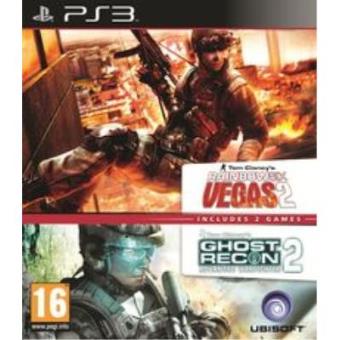Ghost Recon Advanced Warfighter 2+ Rainbow Six Vegas 2 PS3 - 1