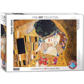 Puzzle Eurographics O beijo - The Kiss - by Klint | 1000 Peças - 1