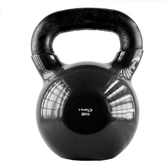 Kettlebell HMS KNV28 | 28 kg | Preto - 1