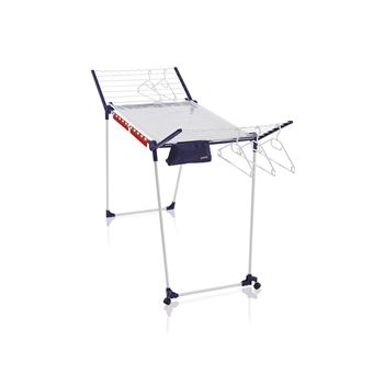 LEIFHEIT 81530 prateleira de secar roupa Prateleira de pé Azul, Branco
