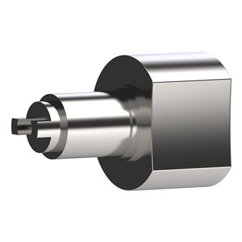 Maçaneta de Porta 2N 1120421 | Aço inoxidável - 1