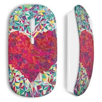 Rato Wireless Maniacase Coração - 1