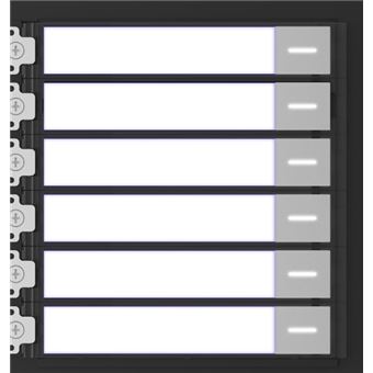 Acessório para Intercomunicadores Hikvision DS-KD-KK | Cinzento, Branco - 1