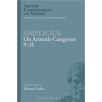 " On Aristotle ""On Categories 9-15"" - Hardback - 2000" - 1