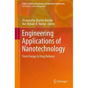 Engineering Applications Of Nanotechnology From Energy To Drug Delivery Topics In Mining, Metallurgy And Materials Engineering - 1