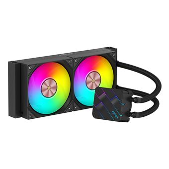 Refrigerador Líquido All-in-one ABYSM Oceanic Tide 240 ARGB | Preto - 1