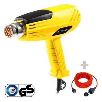 Pistola de Ar Quente Trotec HyStream 200 + Cabo de Extensão de Qualidade 15 m / 230 V / 1,5 mm² - 1