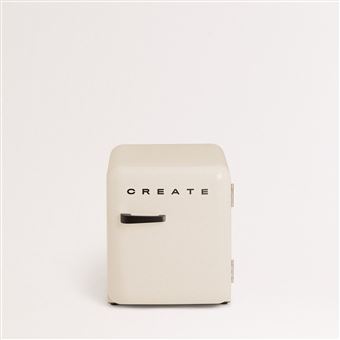 Mini Frigorífico Create Retro Fridge | 50x43x48 cm | 48L | F | Offwhite - 1