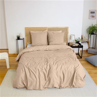 Conjunto de Capas de Edredão sweeek | Reversível | 2 lugares | Cinza bege - 1