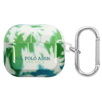 Capa U.S Polo para AirPods 3 Palm Anti-choc | Verde - 1