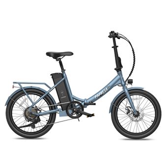 Bicicleta Elétrica FAFREES F20 Lasting | Motor 250W | Bateria 36V18.2Ah | Alcance 120KM | Freio a Disco Mecânico - Cinza Azul - 1