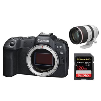Canon EOS R8 Body+Canon RF 70-200mm f2.8 L IS USM+SanDisk 128GB Extreme Pro SDXC UHS-II U3 300MB/s - 1