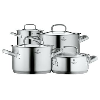 Conjunto de Panelas WMF Gourmet Plus 07200460 | Aço inoxidável - 1