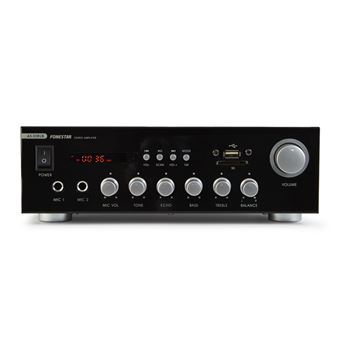 Amplificador de áudio Fonestar AS-30RUB 2.0canais Casa Com fios Preto