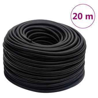 Mangueira de Ar híbrida vidaXL | 0,6'' | 20 m | Borracha e PVC preto - 1