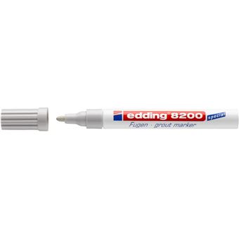 Marcador Edding 8200 | Branco - 1