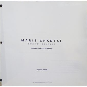 Marie chantal: roman illustré | an illustrated novel. - 1