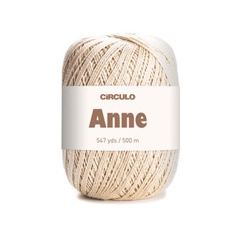 Fio de Crochet Circulo Anne 500 | 147G | Porcelana - 1