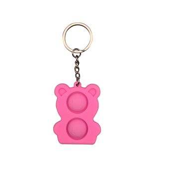 Brinquedo Anti Stress Lionvolant Push Pop Bubble Sensory Fidget Toy - Urso Rosa - 1