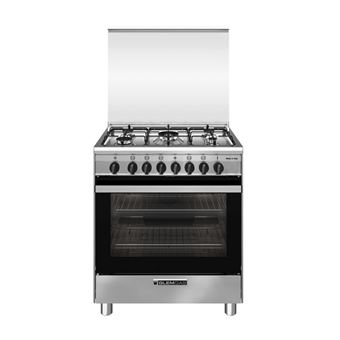 Fogão Glem Gas SA765MI6 | 70 cm | 5 Zonas | A | Aço inoxidável - 1