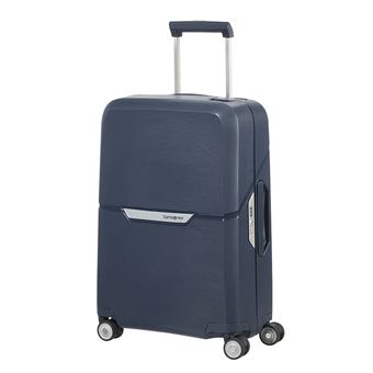 Mala de Cabine Samsonite MAGNUM com 4 Rodas e Fechadura | 55 cm - Azul Escuro - 1
