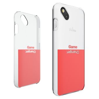 Capa para Telemóvel Wiko Game Changer | Transparente, Vermelho - 1