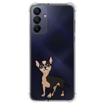 Capa Tumundosmartphone de silicone anti-choque para Samsung Galaxy A15 4G / 5G design Cães 05 Desenhos - 1