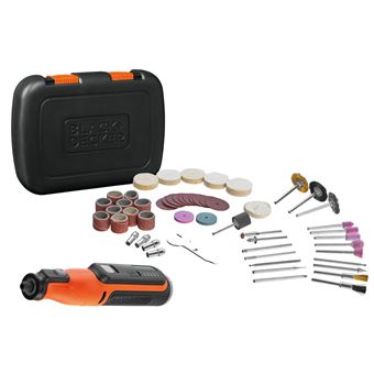 Chave de Fenda e Chave de Impacto Elétricas Black & Decker BCRT8IK-XJ - 1
