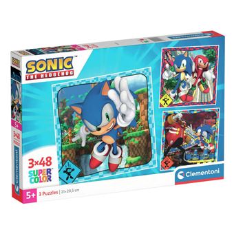 Puzzle Clementoni | 3x48 Peças | Square Sonic - 1