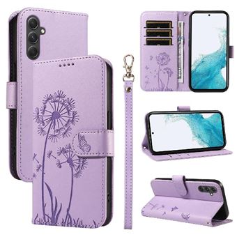 Capa Protetora ZURSANA para Samsung Galaxy A54 5G | Pele PU | Fecho Magnético | Resistente a Impactos | Compartimento para Cartões e Suporte | Roxo - 1
