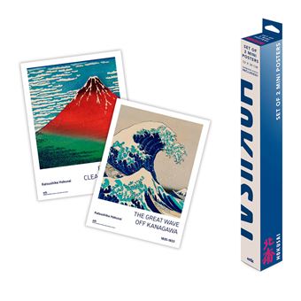 Mini-Posters Hokusai - 1
